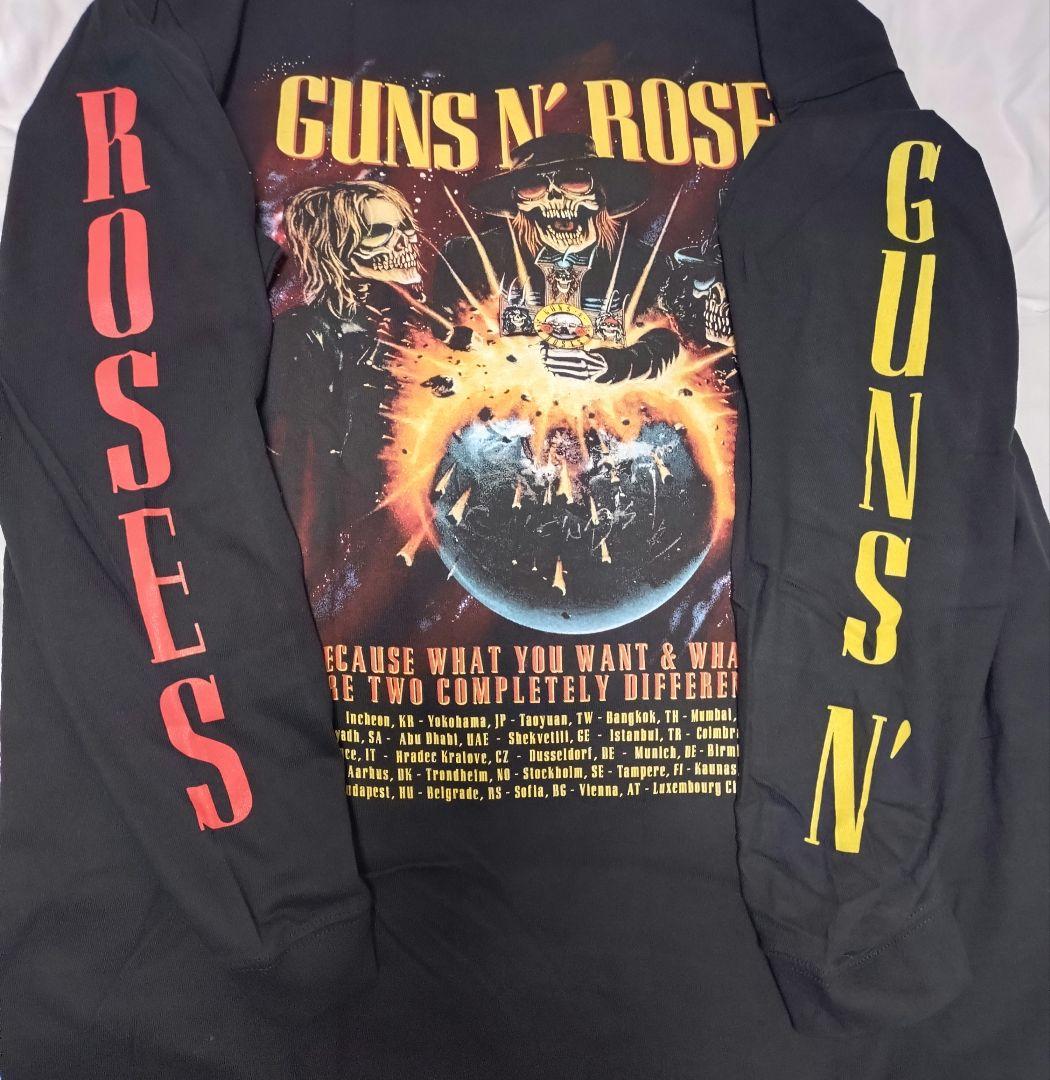 【3月限定】新品GUNS N' ROSES 2025来日公演ツアーロンT【XL】