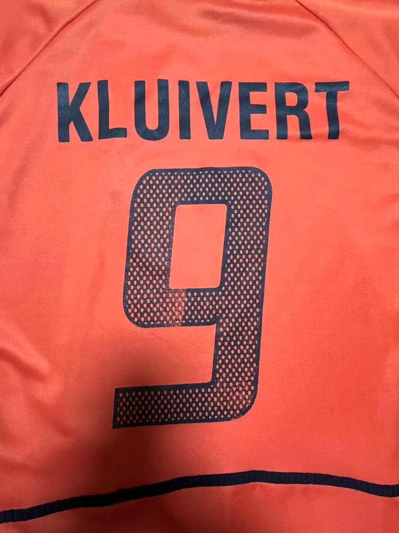 美品No.9PatrickStevenKluivertゲームシャツXL位KNVB