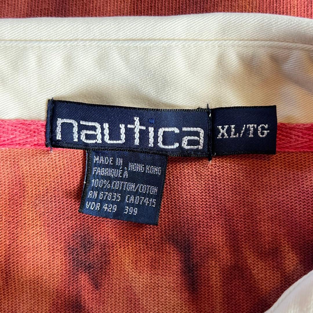 一点物！！【nautica ノーティカ】ヴィンテージタイダイラガーシャツ y2k