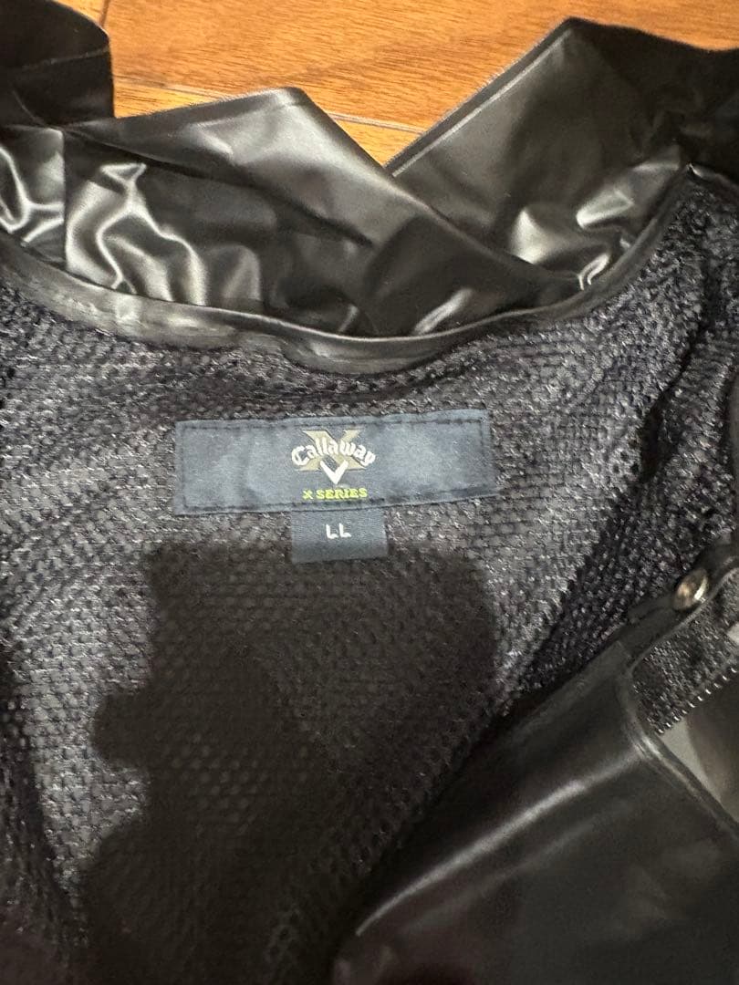 Callaway レインウェア 上下セット ブラック