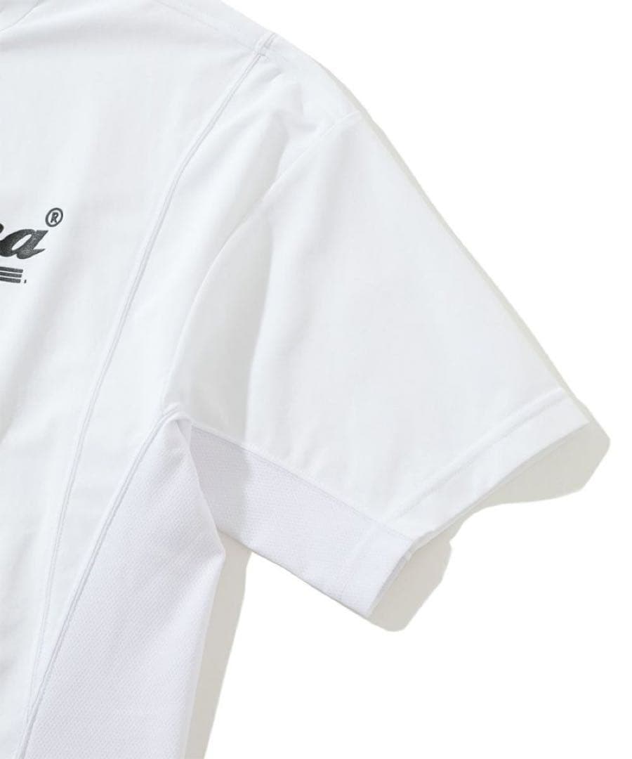 【新品未使用】マークアンドロナ　半袖　モックネックシャツ　50 XL