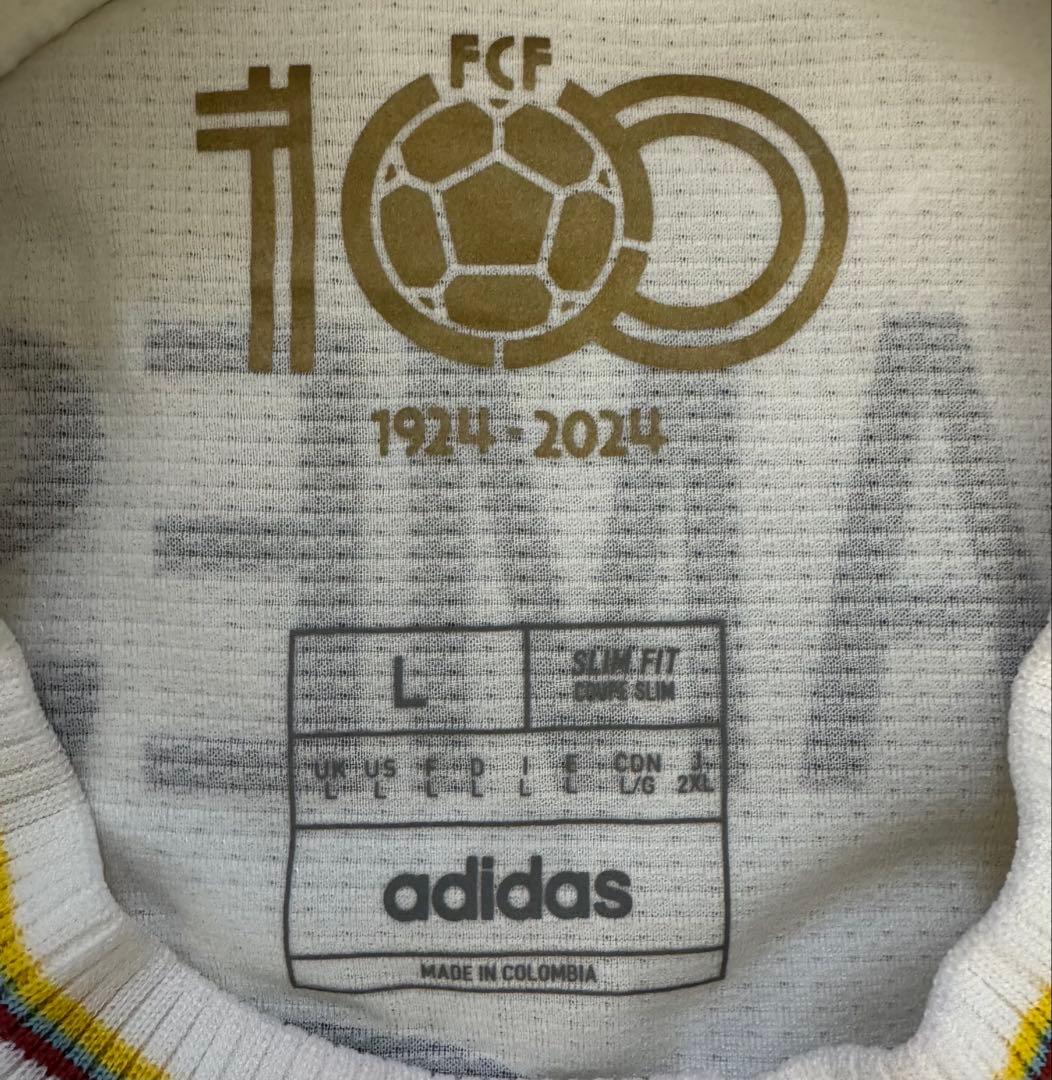 正規品　コロンビア代表100周年記念　ハメスロドリゲスフルパッチユニフォーム
