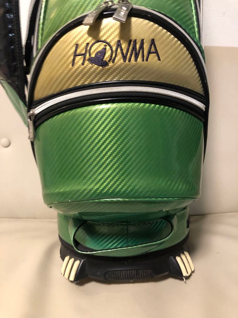 【送料込み】HONMA エナメル　ゴルフバッグ　最短発送