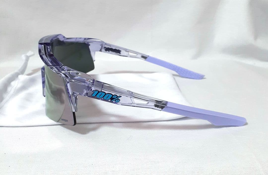 100% SPEEDCRAFT XS ラベンダー ワンハンドレッド サングラス