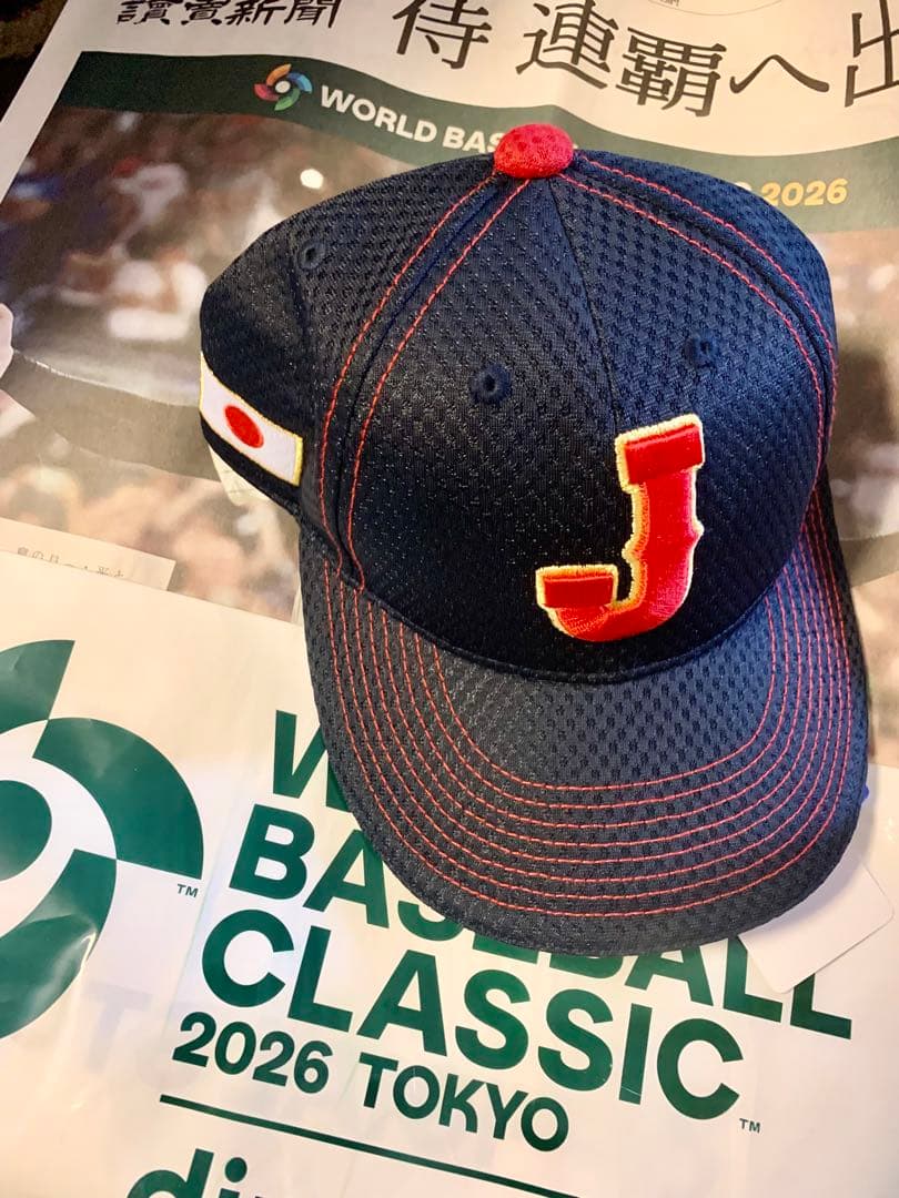 WORLD BASEBALL CLASSIC キャップ ネイビー JF オマケ有