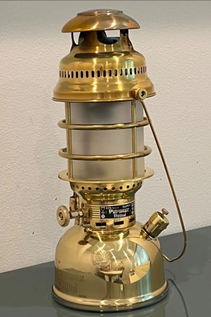 Petromax HK500用 真鍮製ガラスホヤプロテクター02 　ホヤガード
