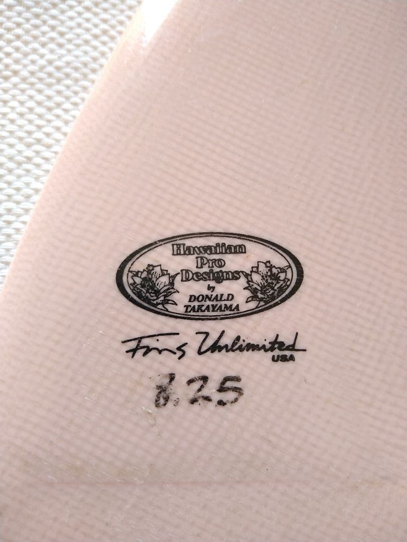 FinsUnlimited　HawaiianProDesign　ドナルドタカヤマ