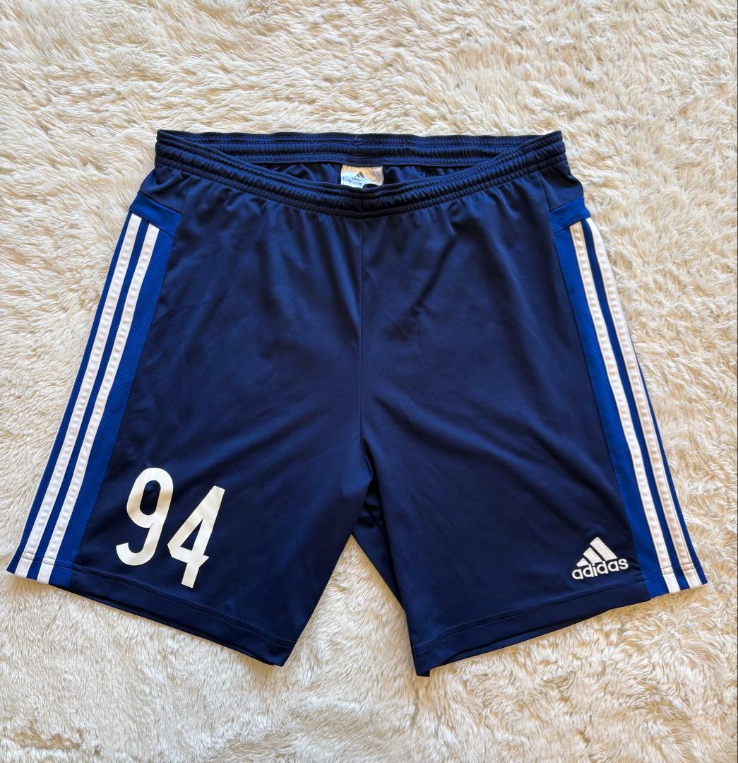 【adidas】中央大学 サッカー　ゲームシャツ上下一式