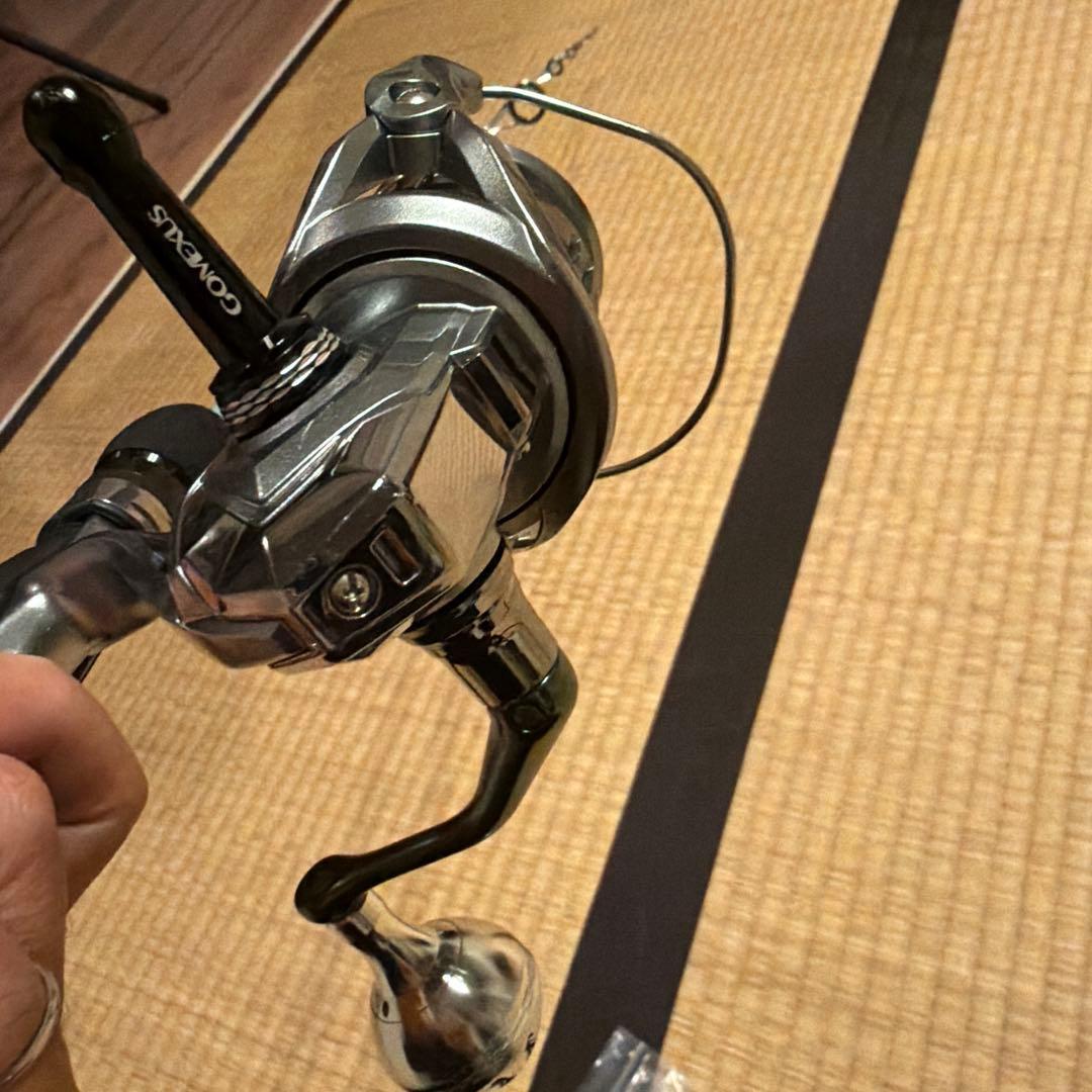 21ナスキー 2500 ゴメクサス カスタム 穴釣り タックル セット シマノ