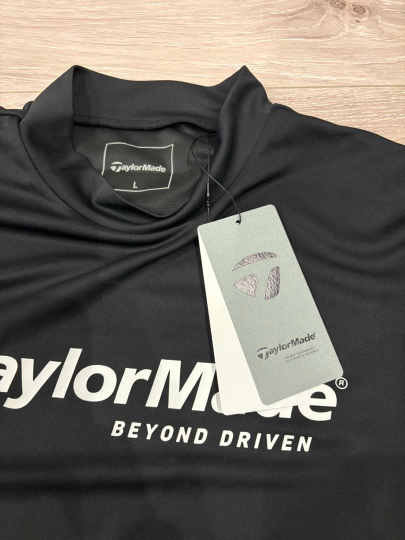 TaylorMade テーラーメイド　半袖　モックネック　ハイネック　シャツ　L