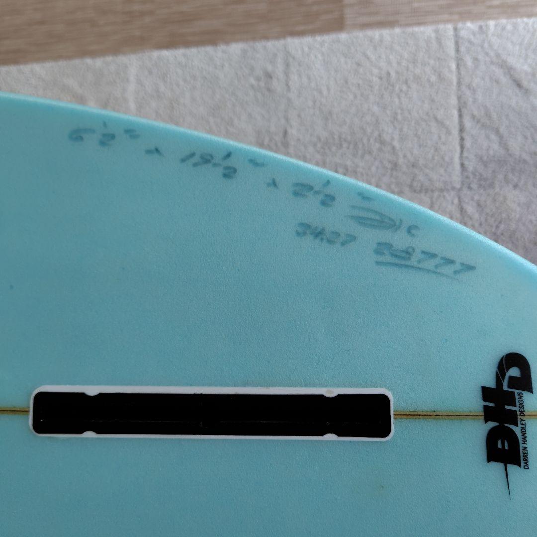 値下げ！DHDサーフボードシングルフィン6'2 BUTTER BOX