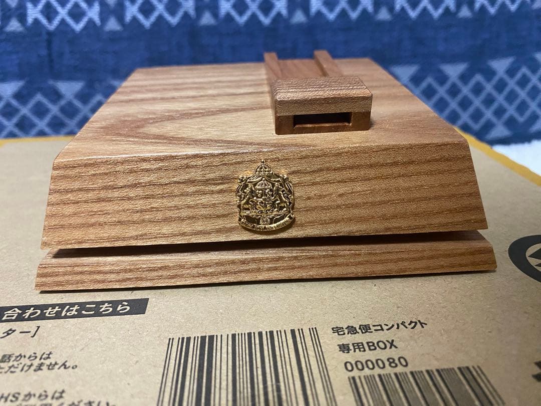 ABU ウッドディスプレイ 　ナチュラル 右巻き　ほぼ新品