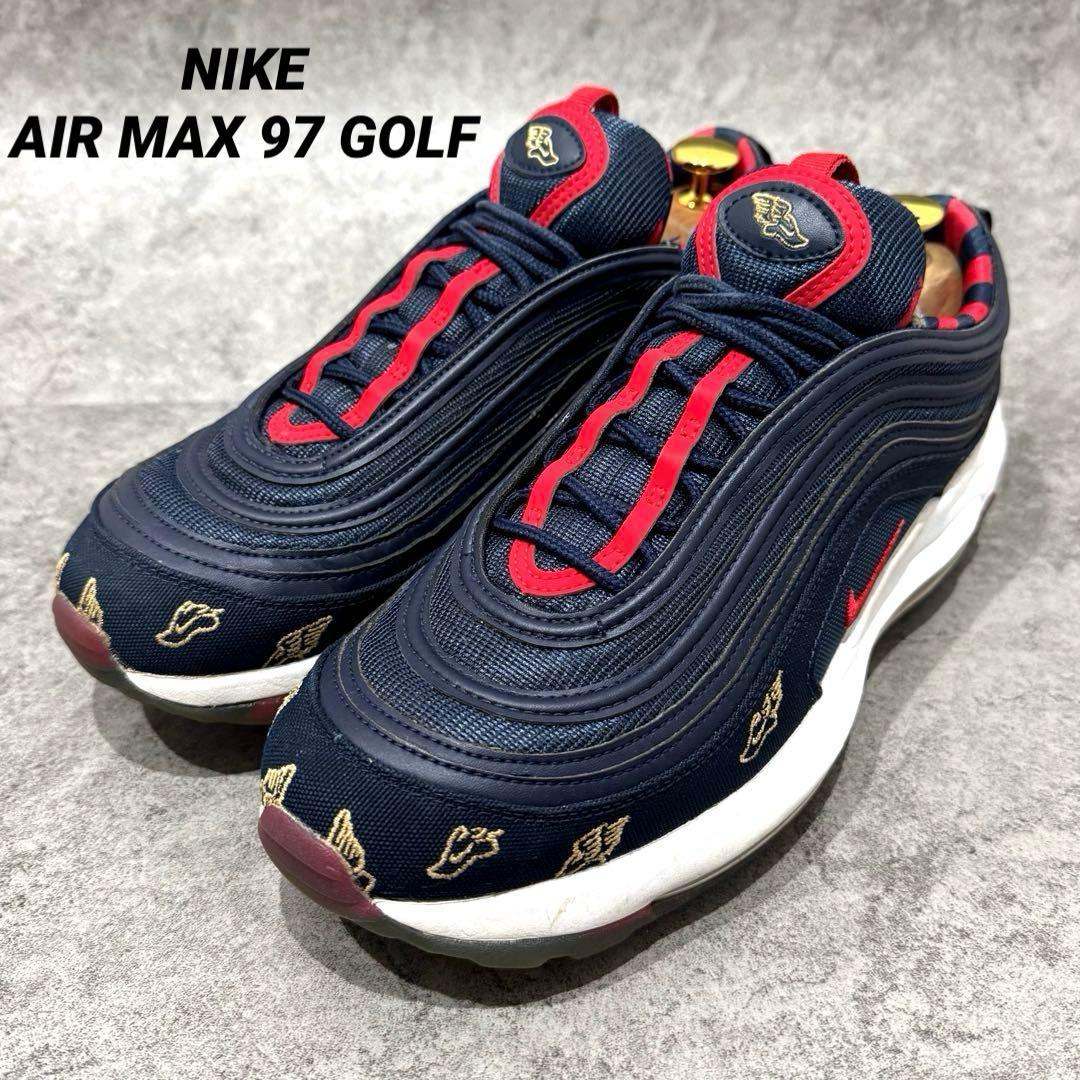 【超希少】NIKE ナイキ　26 AIR MAX 97 GOLF ゴルフシューズ