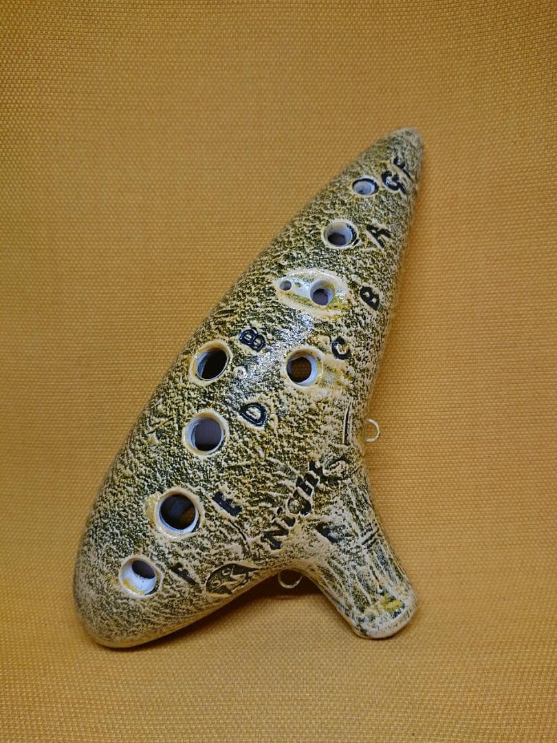 【美品】ナイト　オカリナ　大塚楽器　置物　インテリア　工芸品　美術品　A1351