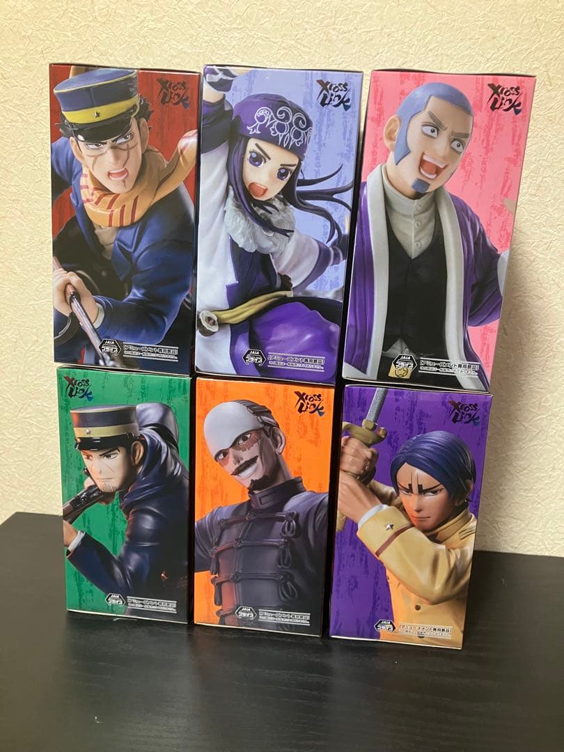 ゴールデンカムイ XrossLink フィギュア まとめ売り 6点セット