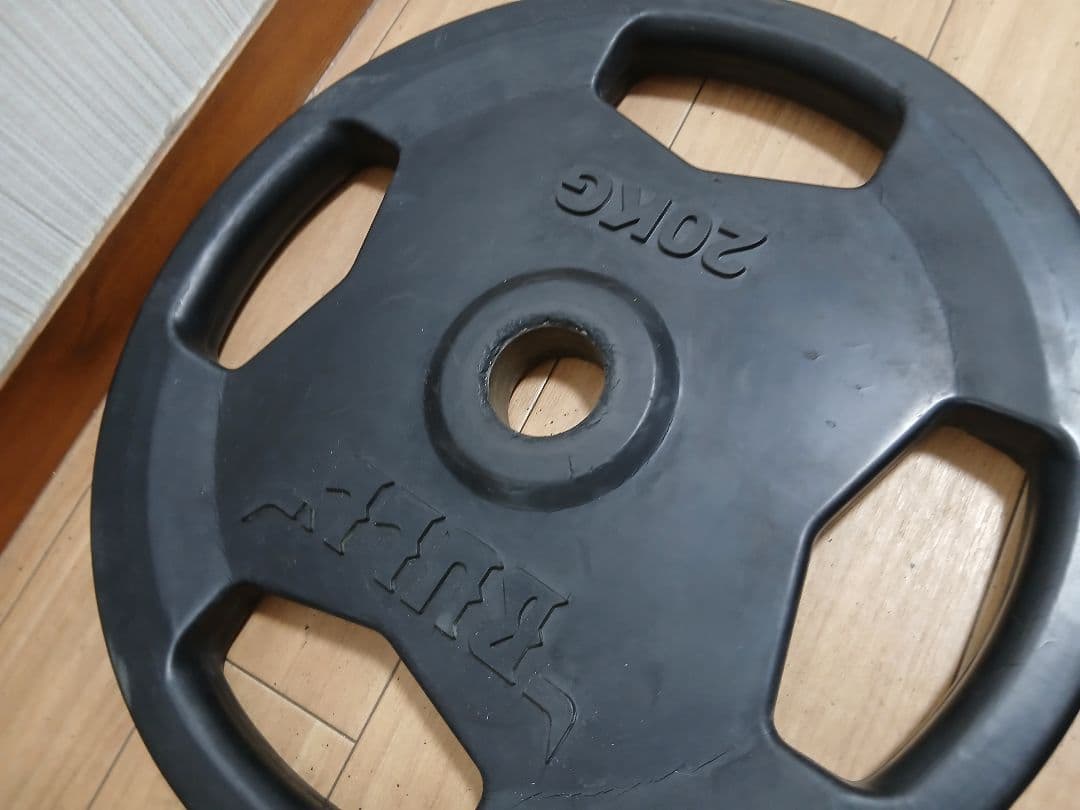BULLブル　オリンピック　プレート 20kg x 1枚　径50mm ②