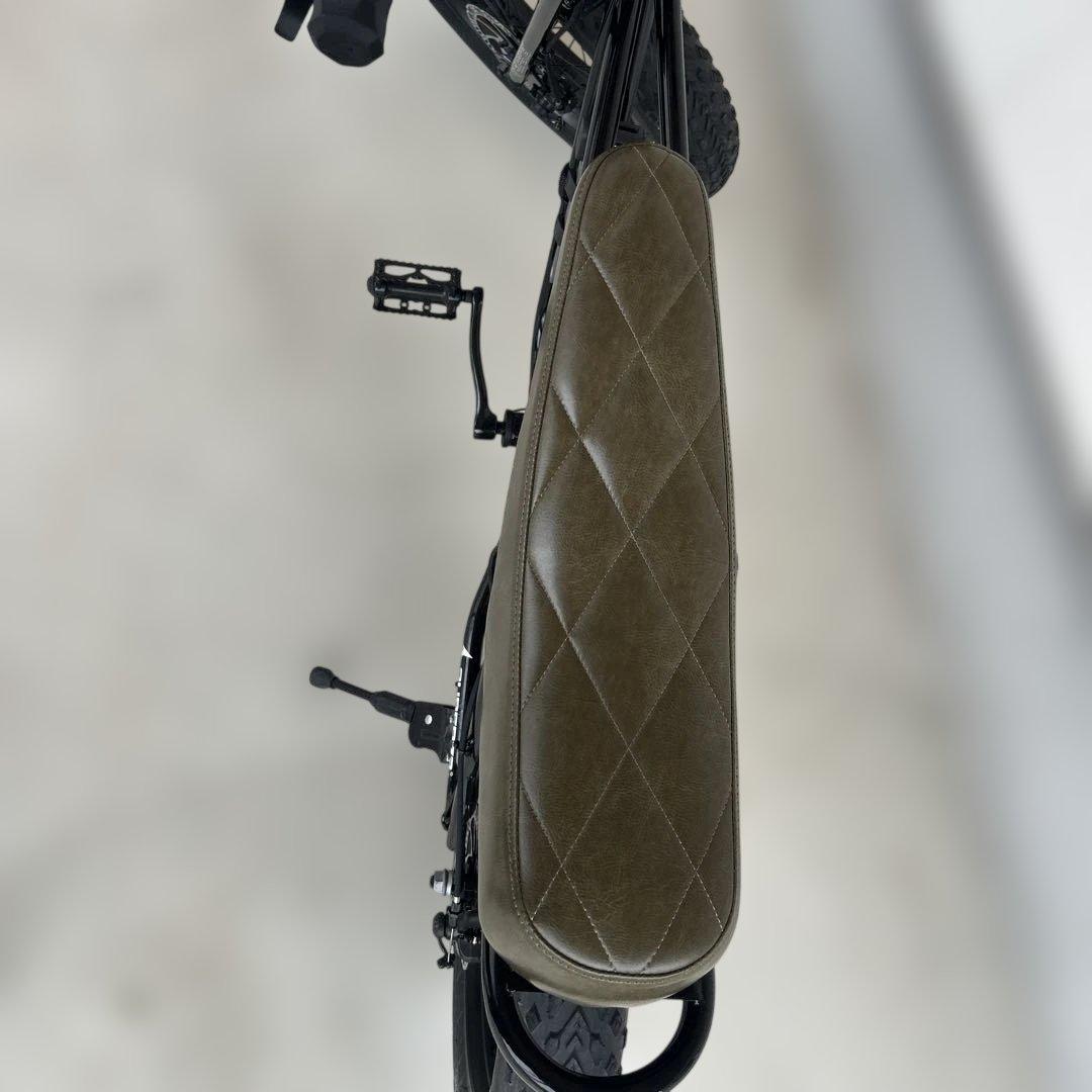 電動アシスト自転車 ファットタイヤ ブラック・オリー　ジャンク品