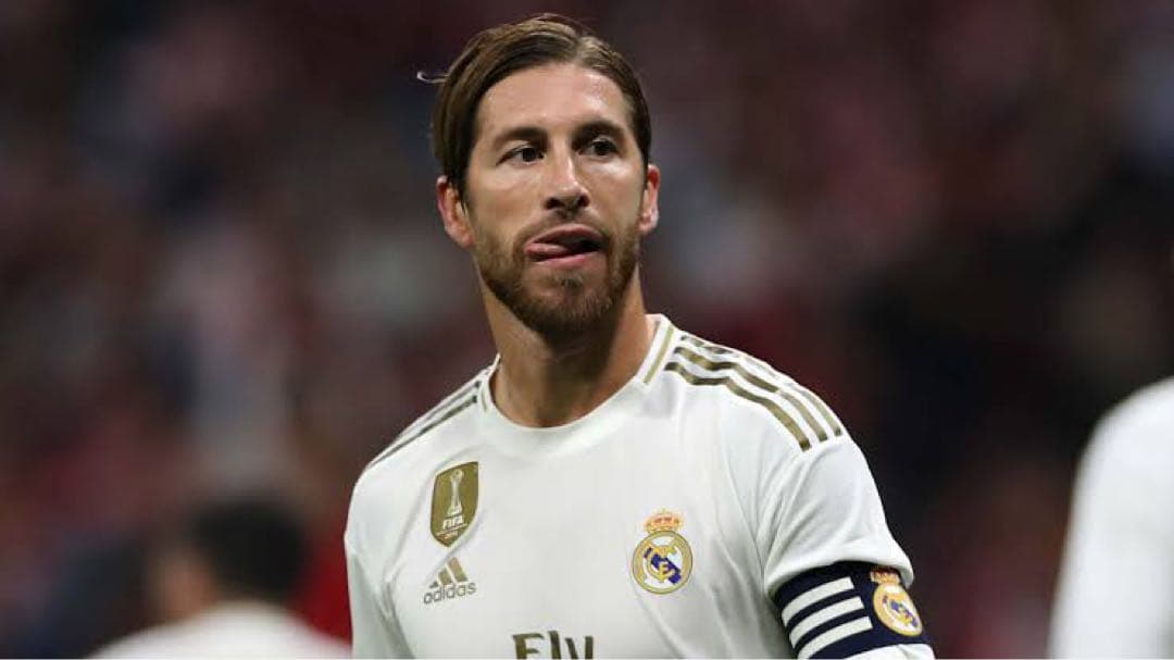 セルヒオ・ラモス　ユニフォーム　レアルマドリード　選手支給　長袖　スペイン代表
