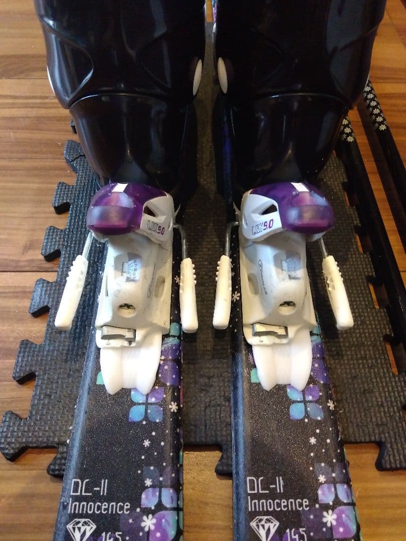 ✨️美品✨️HART/ティーンズ・レディース用/スキーセット/メンテ・WAX済✔