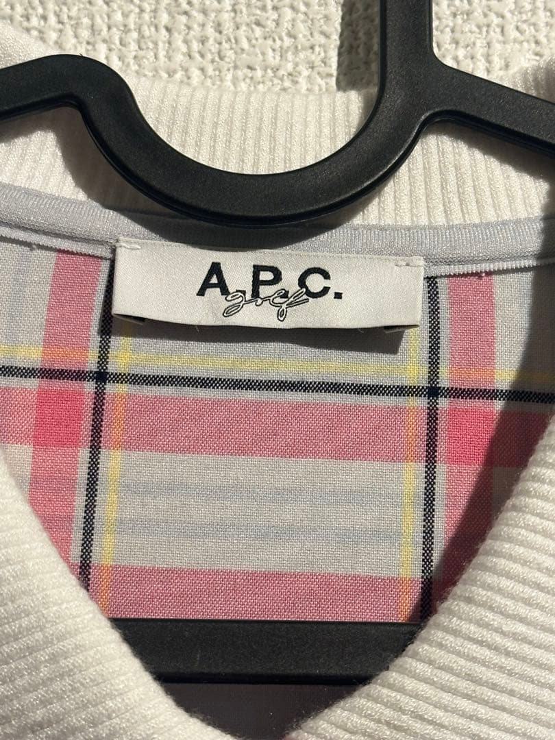 【美品】APC GOLF チェックトップス　レア　アーペーセゴルフ