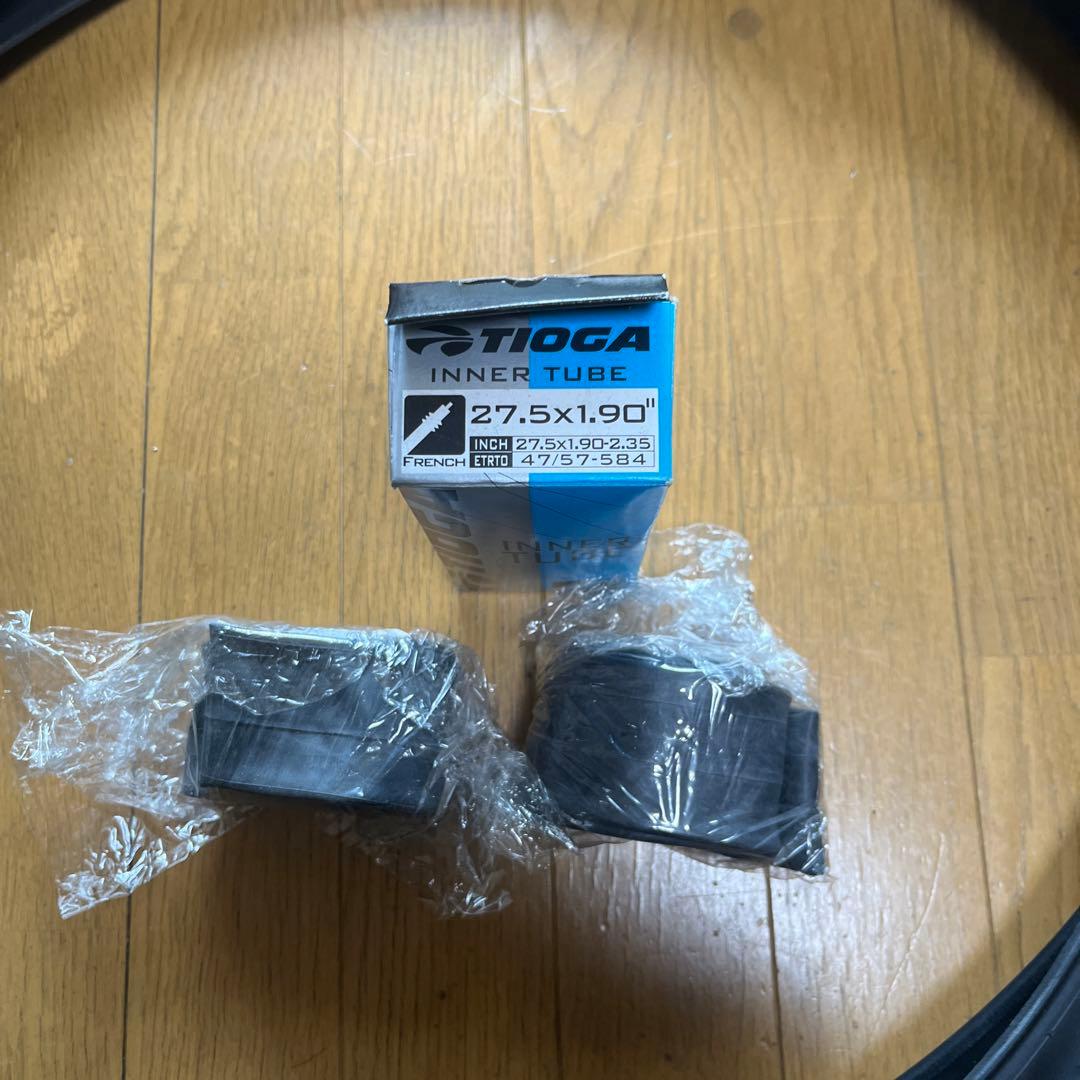 WTB HORIZONタイヤ2本とTiogaチューブ