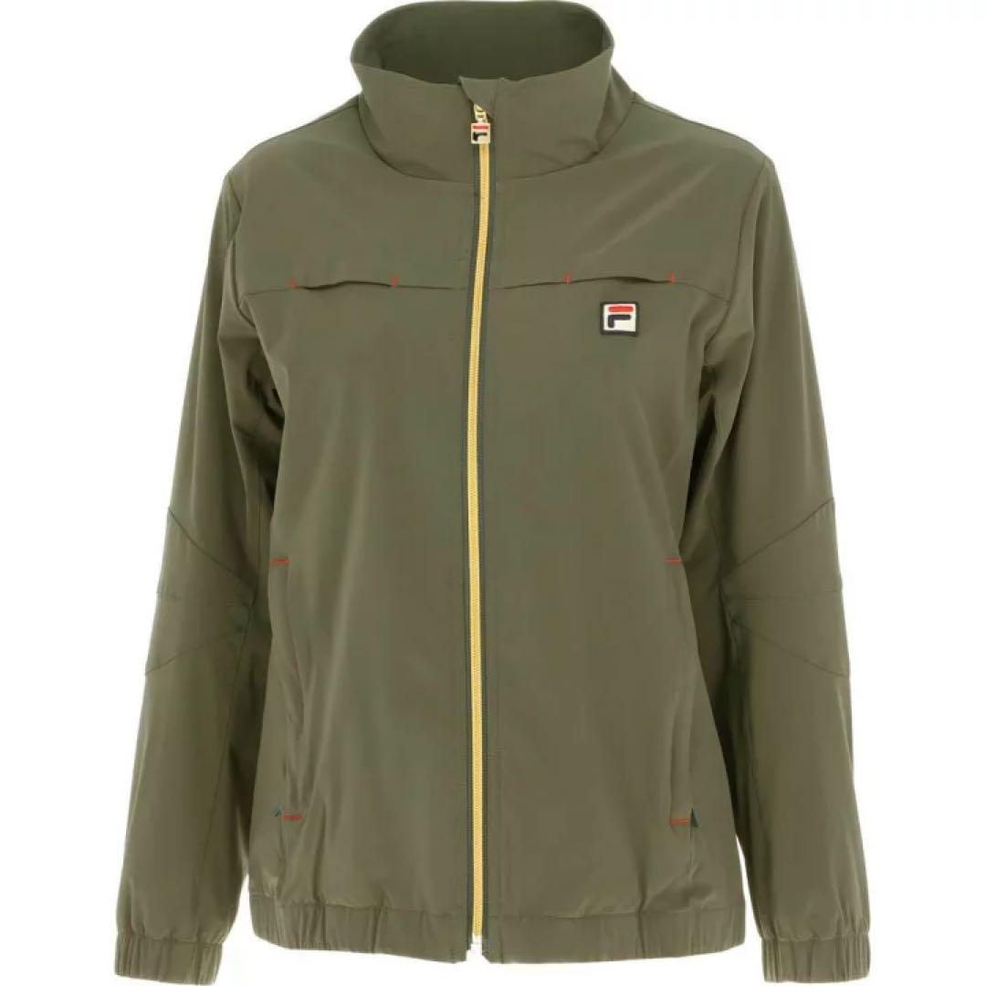 新品＊FILAフィラ＊テニスウェア トラックジャケット VL2723 カーキ