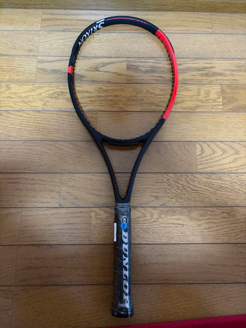 【未使用】DUNLOP CX200テニスラケット 黒/赤