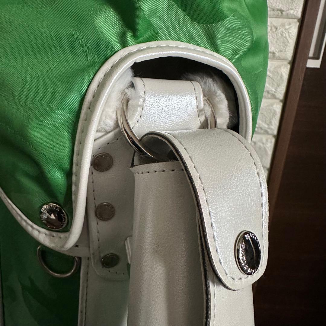 美品 希少 MARK&LONA Gauge Camo Cart Bag グリーン