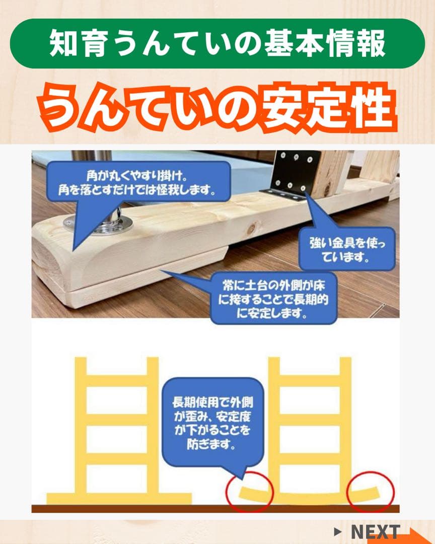 うんてい　室内うんてい　知育うんてい　ボルダリング