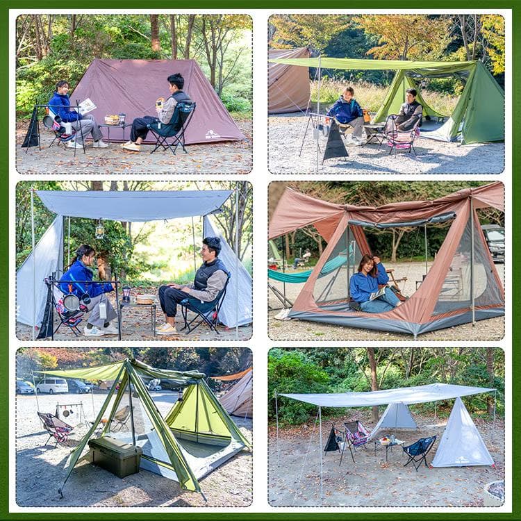 【新品】パップテント3～4人用