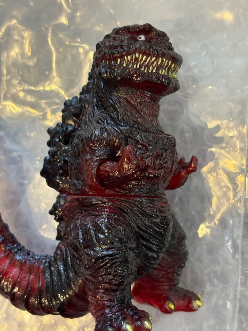 MAXTOY マックストイ 東宝ミニソフビ怪獣総進撃 シン・ゴジラ クリアレッド