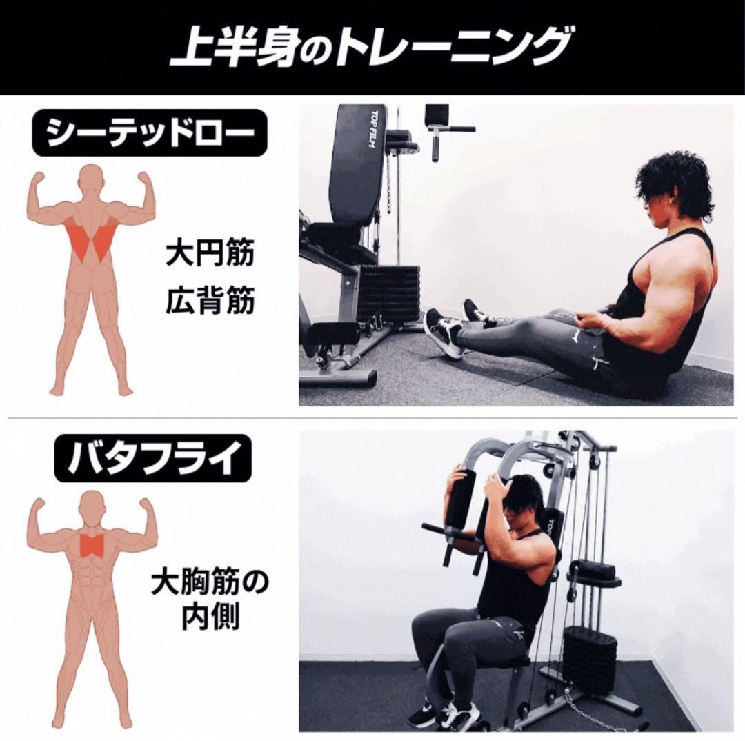 【新品】ホームジム 腹筋 筋トレ ウェイトトレーニング 自宅 マルチホームジム