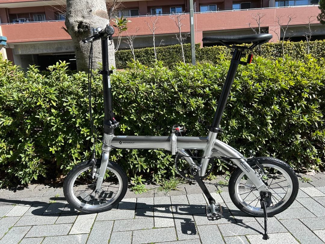 RENAULT PLTINUM LIGHT6 折りたたみ自転車14インチシルバー