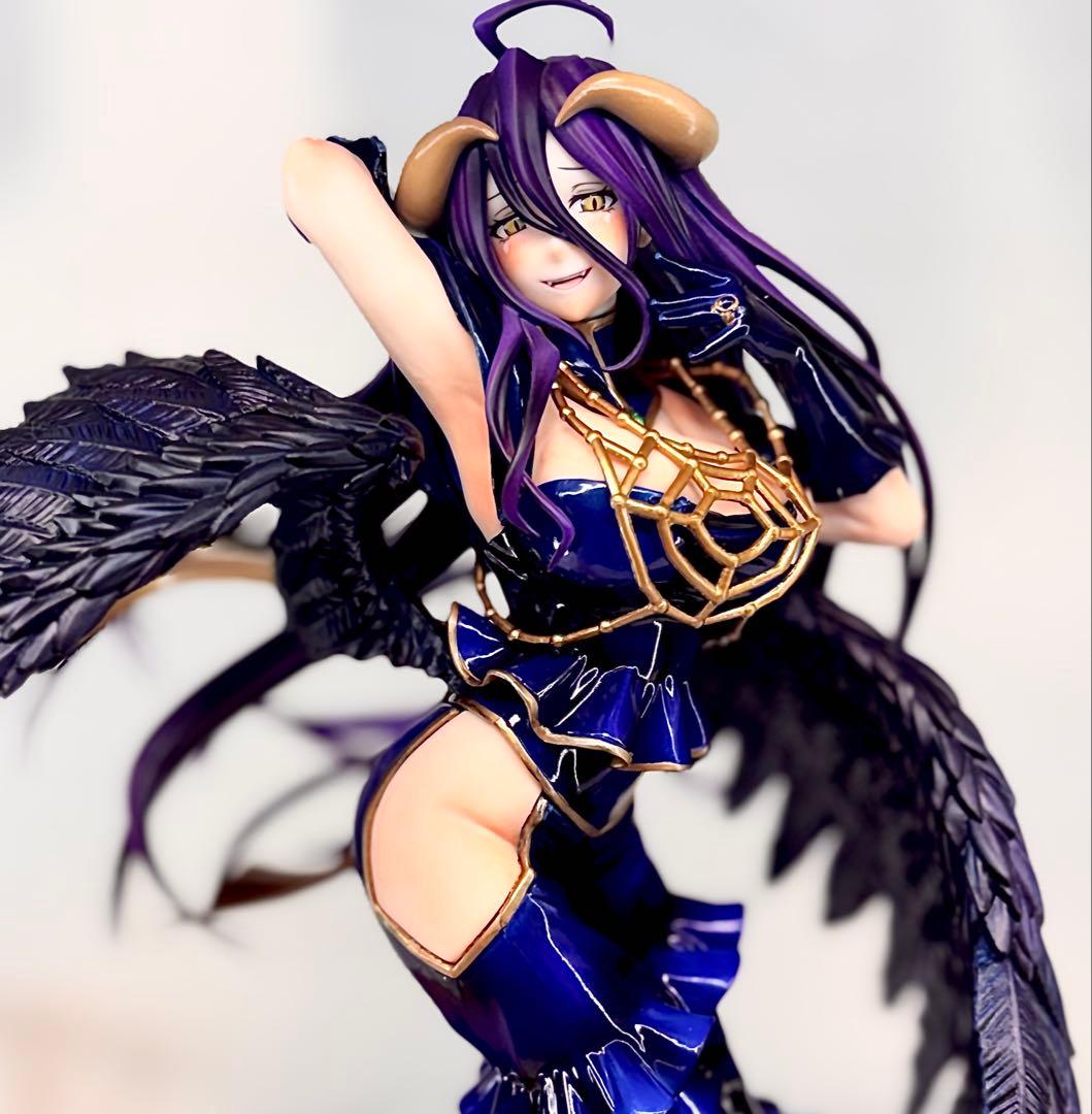 オーバーロード　T-most アルベド フィギュア　リペイント　純白の悪魔ver