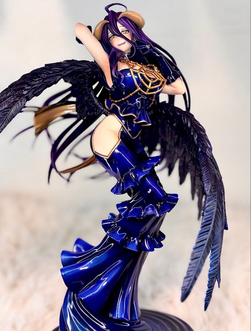 オーバーロード　T-most アルベド フィギュア　リペイント　純白の悪魔ver
