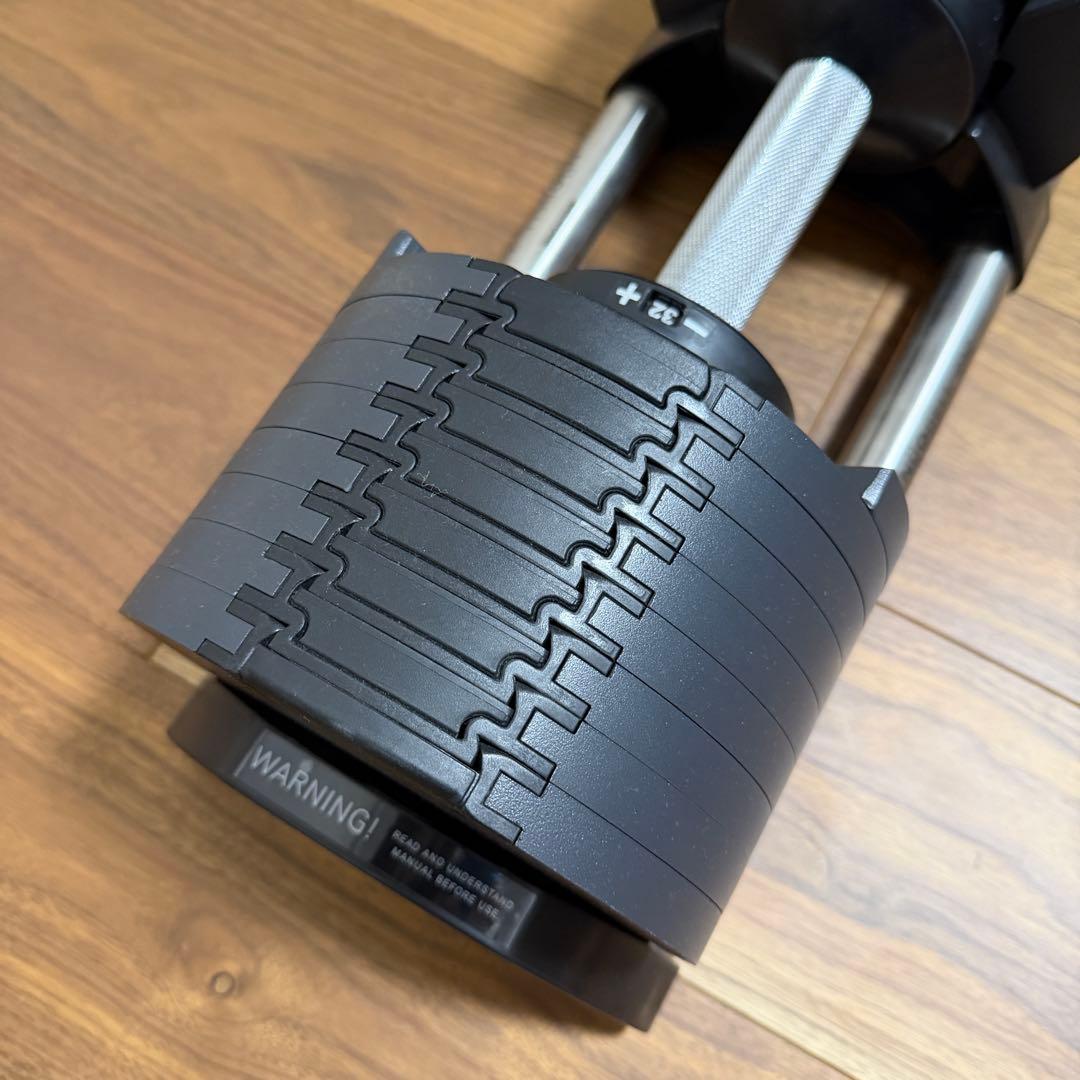 フレックスベル 可変式ダンベル 2kg刻み 32kg 2個セット①