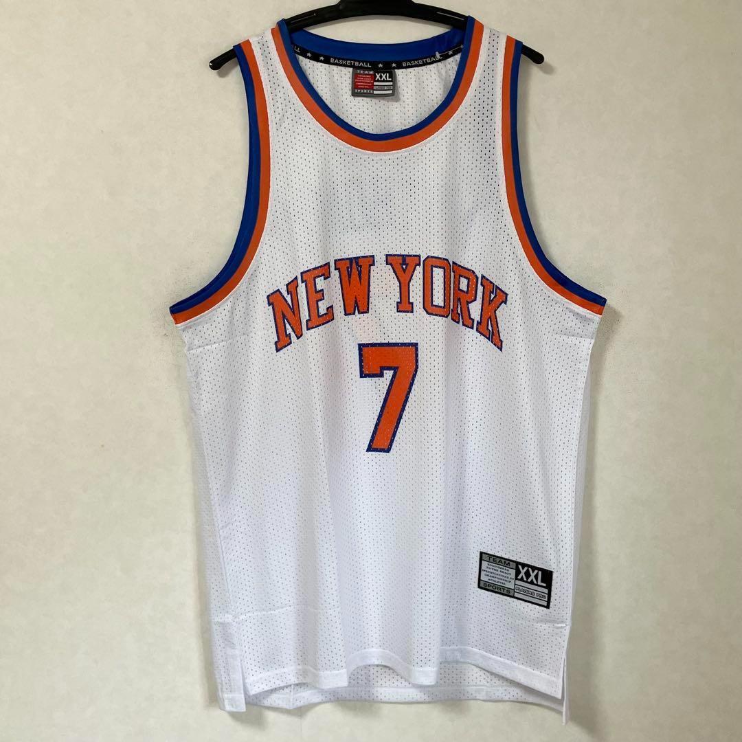 ★未使用品　NBA カーメロ・アンソニー　KNICKS ユニフォーム　シャツ