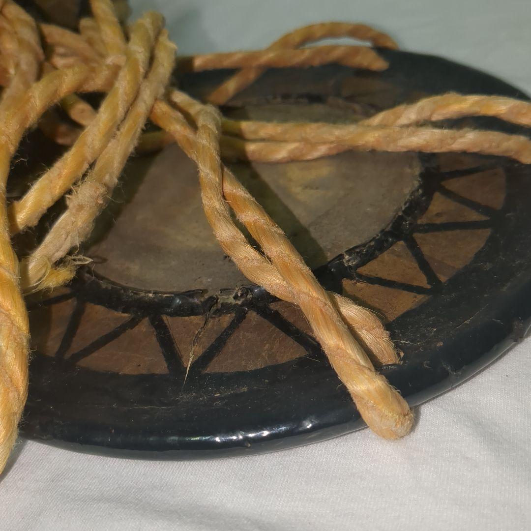 【現状品】和楽器　小鼓　革　鼓