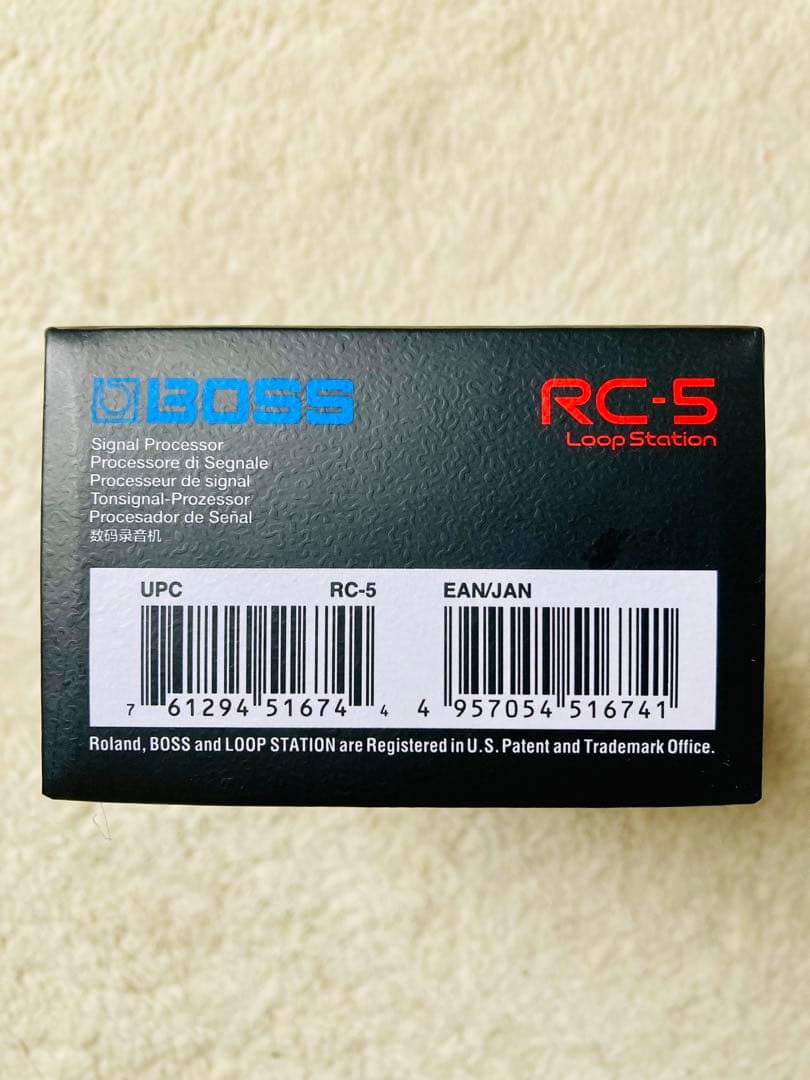 【新品未使用】BOSS RC-5 Loop Station ボス【箱アリ】