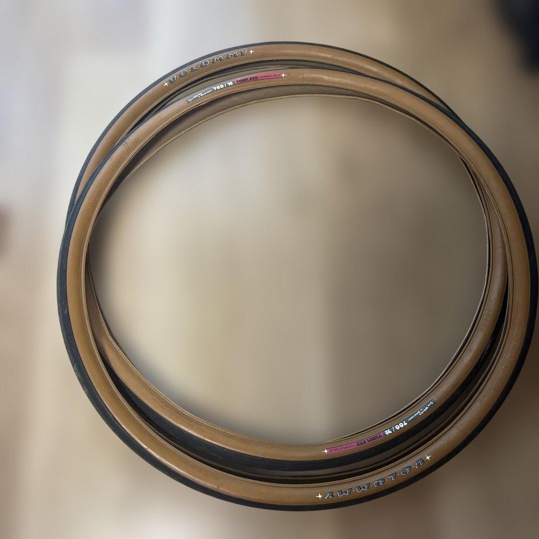 シムワークスbyパナレーサー　VOLUMMY 700×38C 2本セット