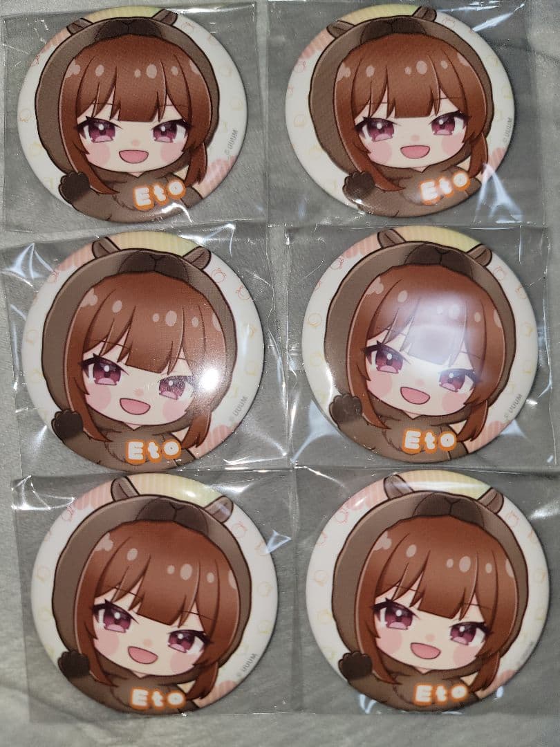 neco カラフルピーチ 缶バッジ
