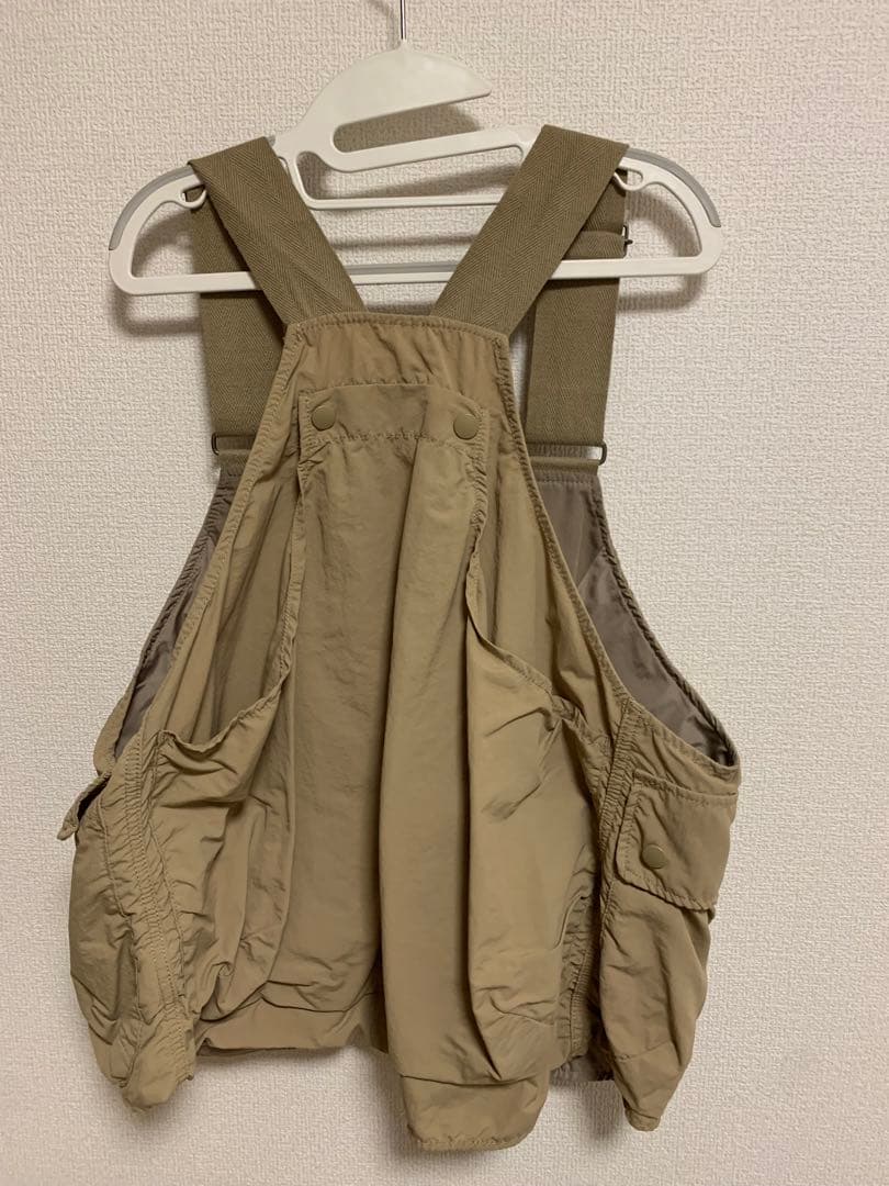 BEAMS BOY フィッシングベスト ベージュ