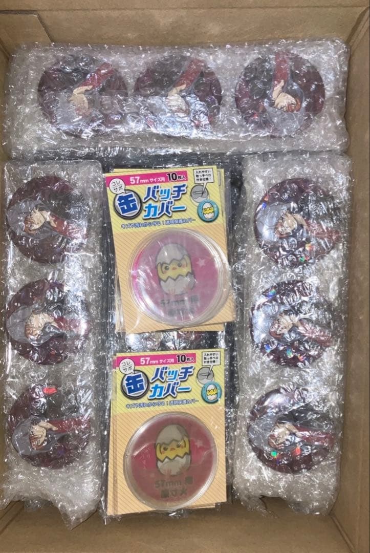 文豪ストレイドッグス ホログラム缶バッジ 中原中也 おまけ付