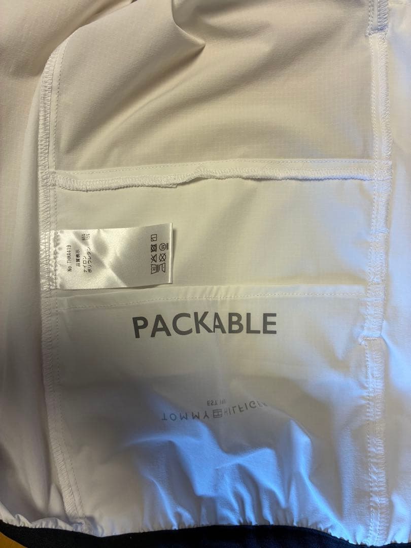 大きい　トミーヒルフィガー パッカブル ウィンドジャケット　XL