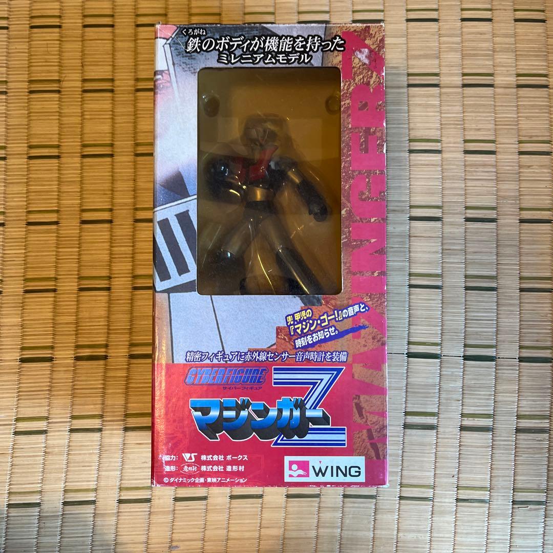 マジンガーZフィギュア スピーカー付き フィギャー部約16cm 台座時計6cm