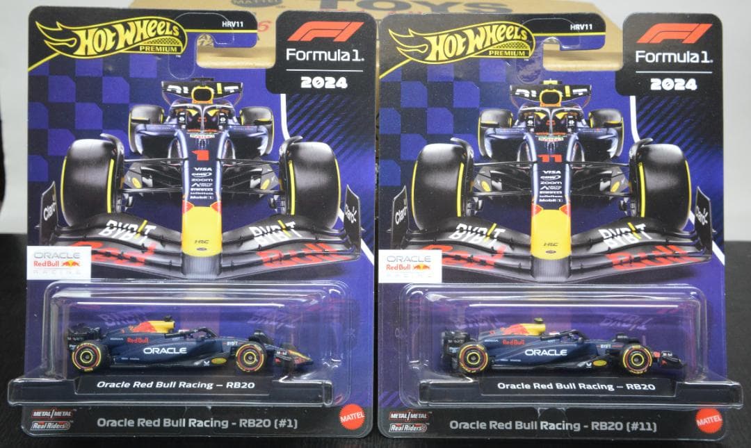 ホットウィール　F1　レッドブル RB 20 ハースF1 VF-24　４台セット