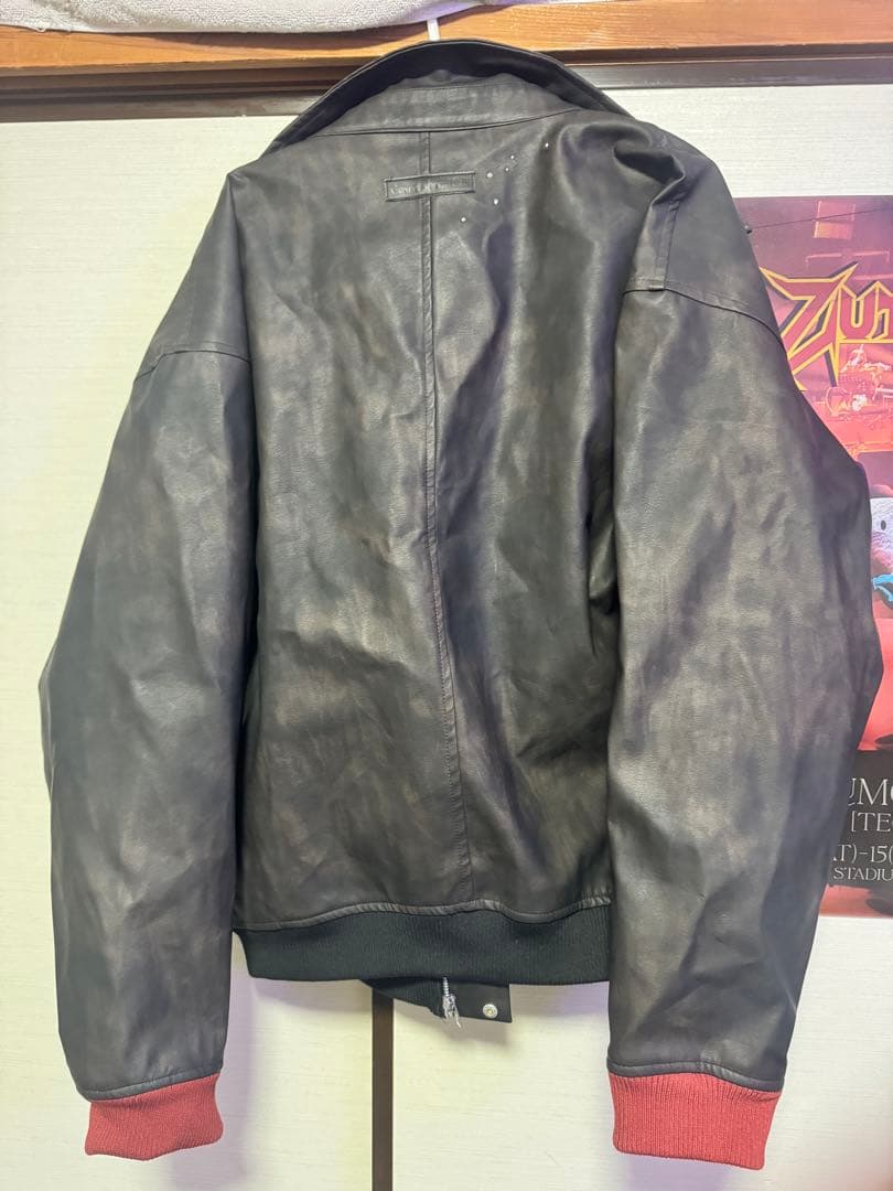 ずっと真夜中でいいのに。　フェイクレザージャケット　L