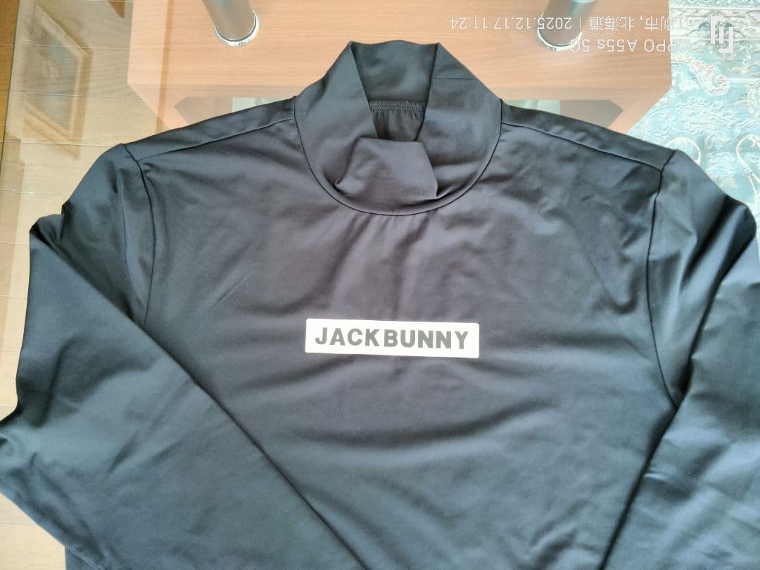 【新品・未使用】JACK BUNNYクールコア モックネック長袖シャツ：サイズ5