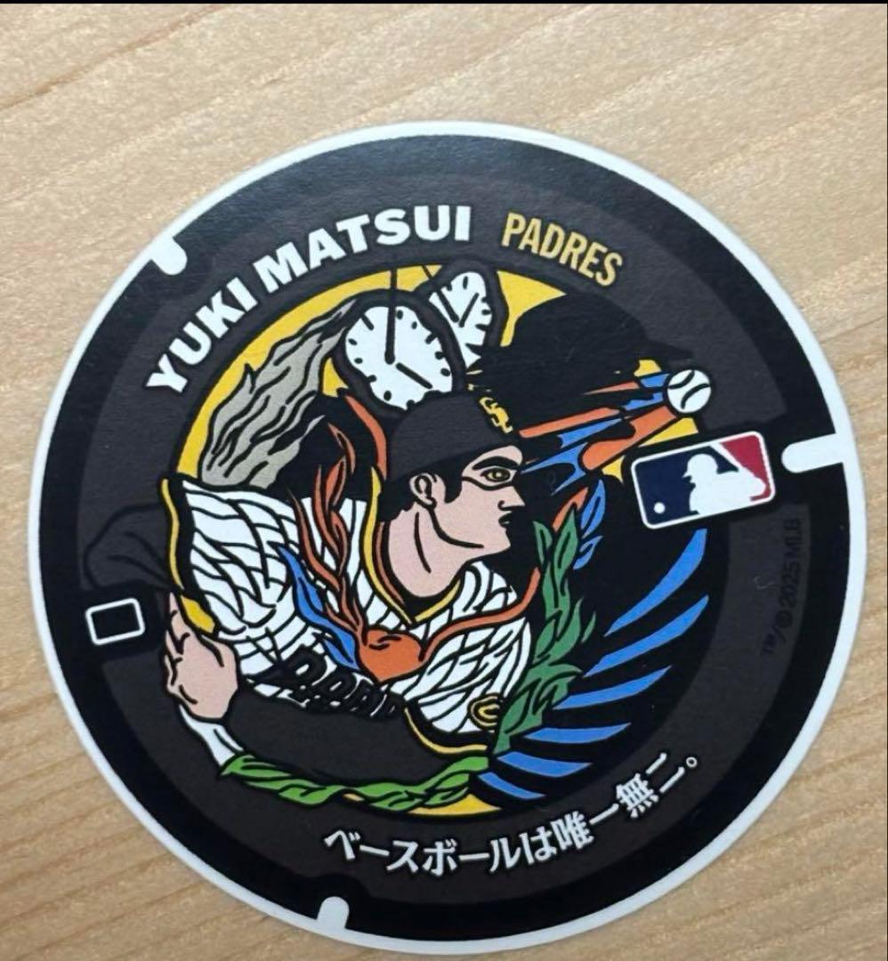⭐️WBC2026選出記念・非売品⭐️大谷翔平 他 日本代表マンホールステッカー7点