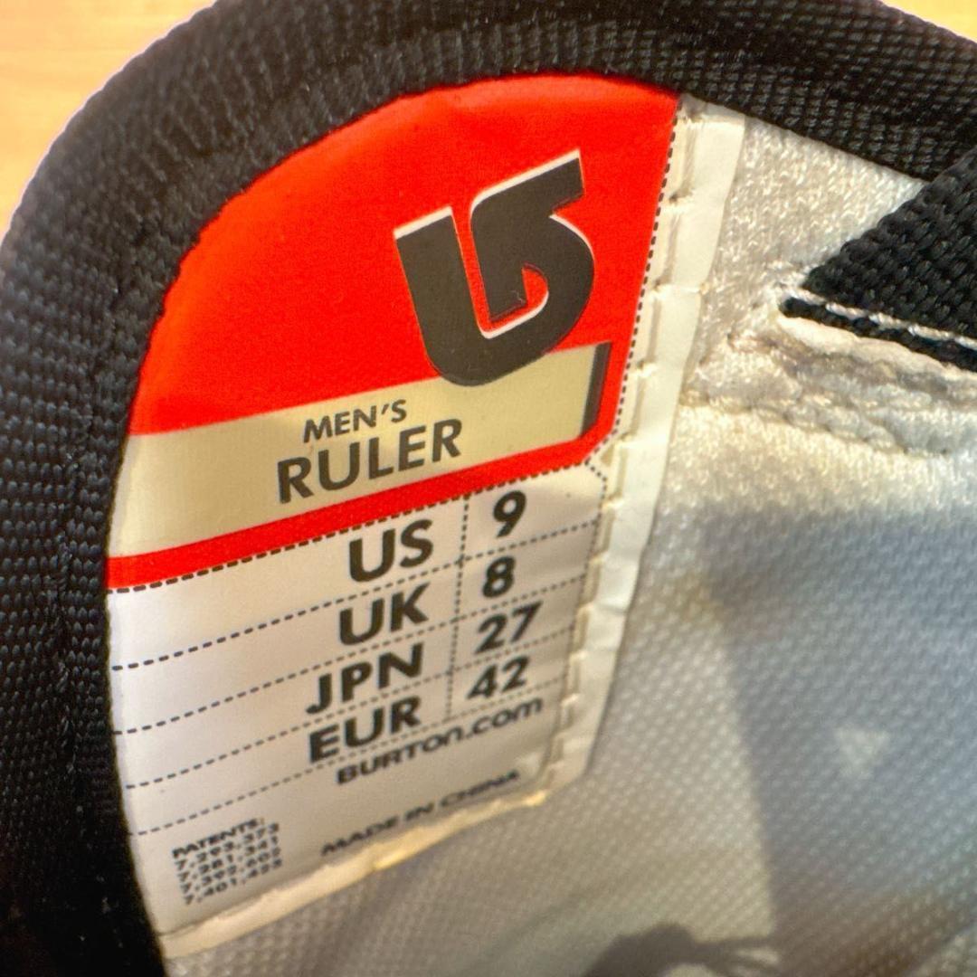 BURTON RULER 27cm スノーボード ブーツ メンズ 美品